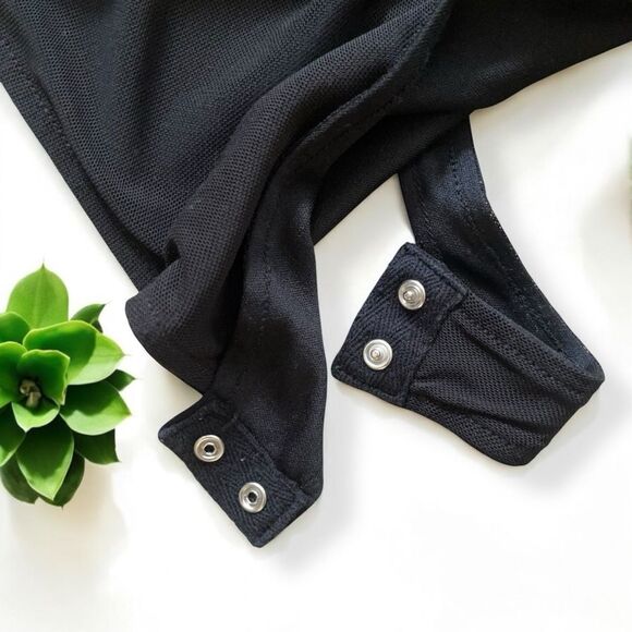 And Now This Puff Sleeve Ruched Bodysuit - L | Large - Picture 8 of 10